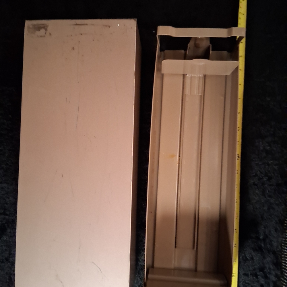 Vintage Flash Filing Inc. Industrial Steel Card Index Drawer – Fresno, CA – 26" - Picture 4 of 8